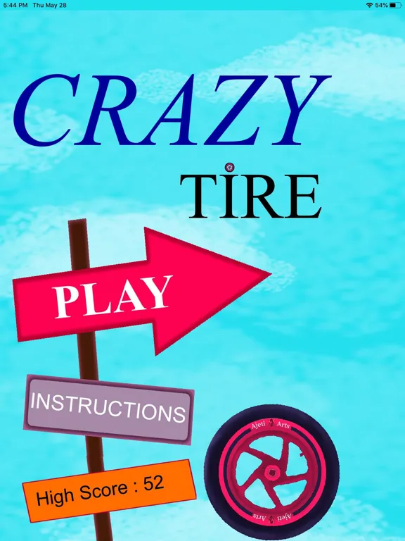 Crazy Tire iPad  سکرین شاٹس