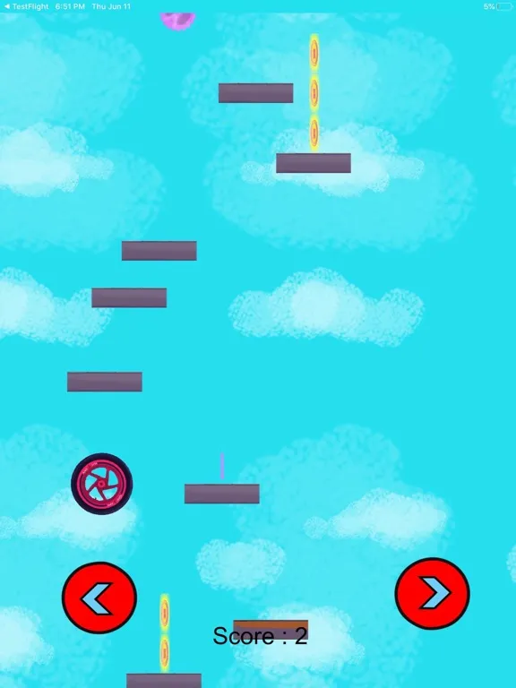 Crazy Tire iPad  سکرین شاٹس