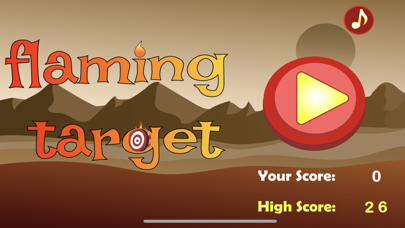 ภาพหน้าจอของ Flaming Target