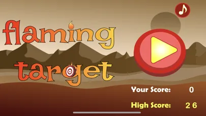 Tangkapan layar Flaming Target