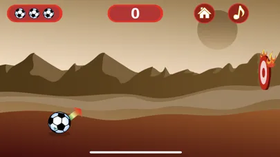 Tangkapan layar Flaming Target