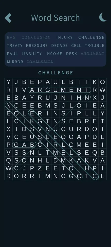 Скриншоты Word Search