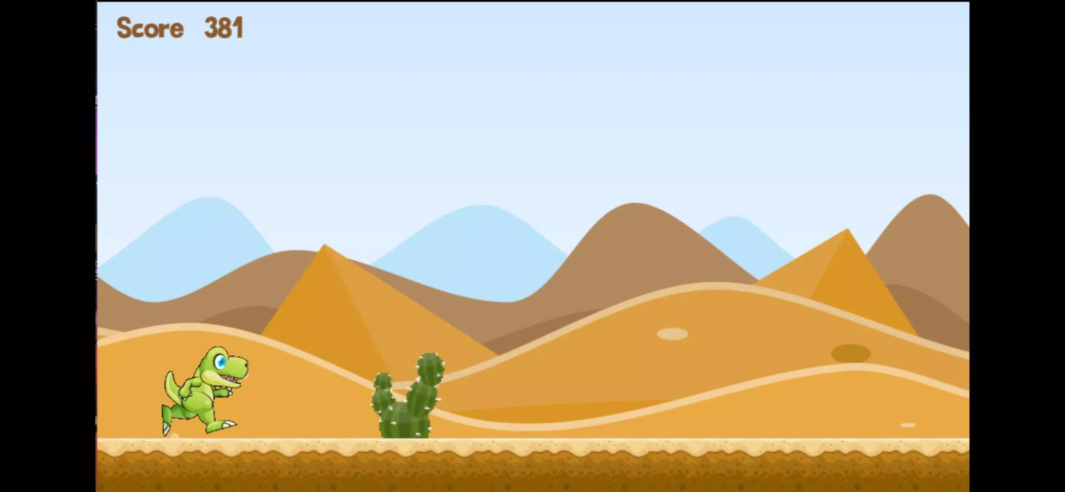 Run dino run应用截图
