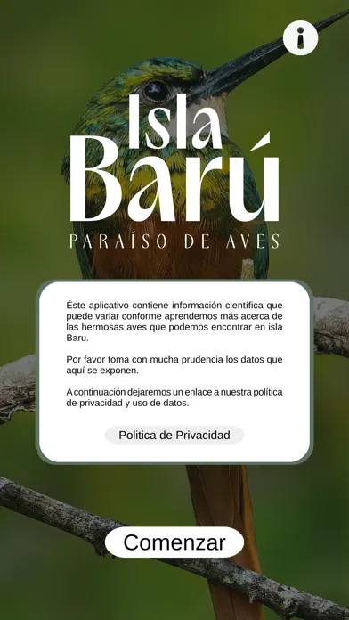 Isla Barú Paraíso de Aves Ekran Görüntüleri