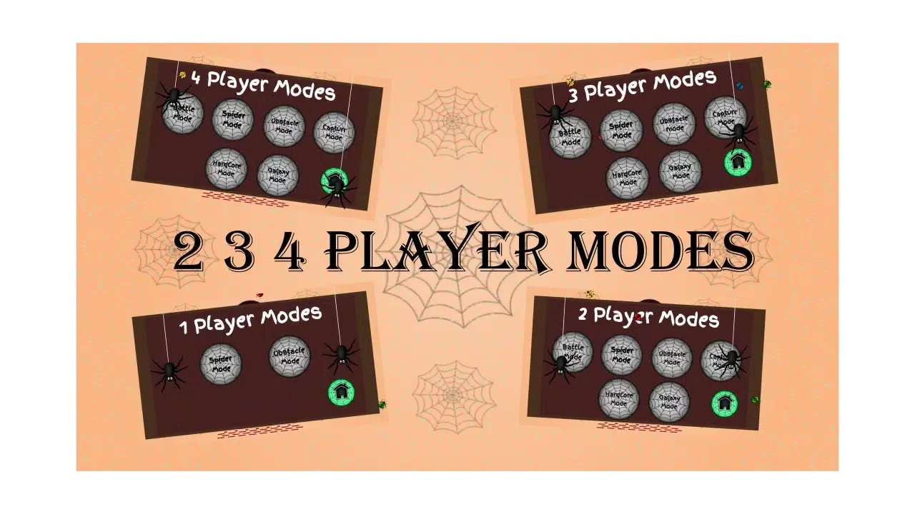 Captures d'écran de 1 2 3 4 Player Minigames 1234