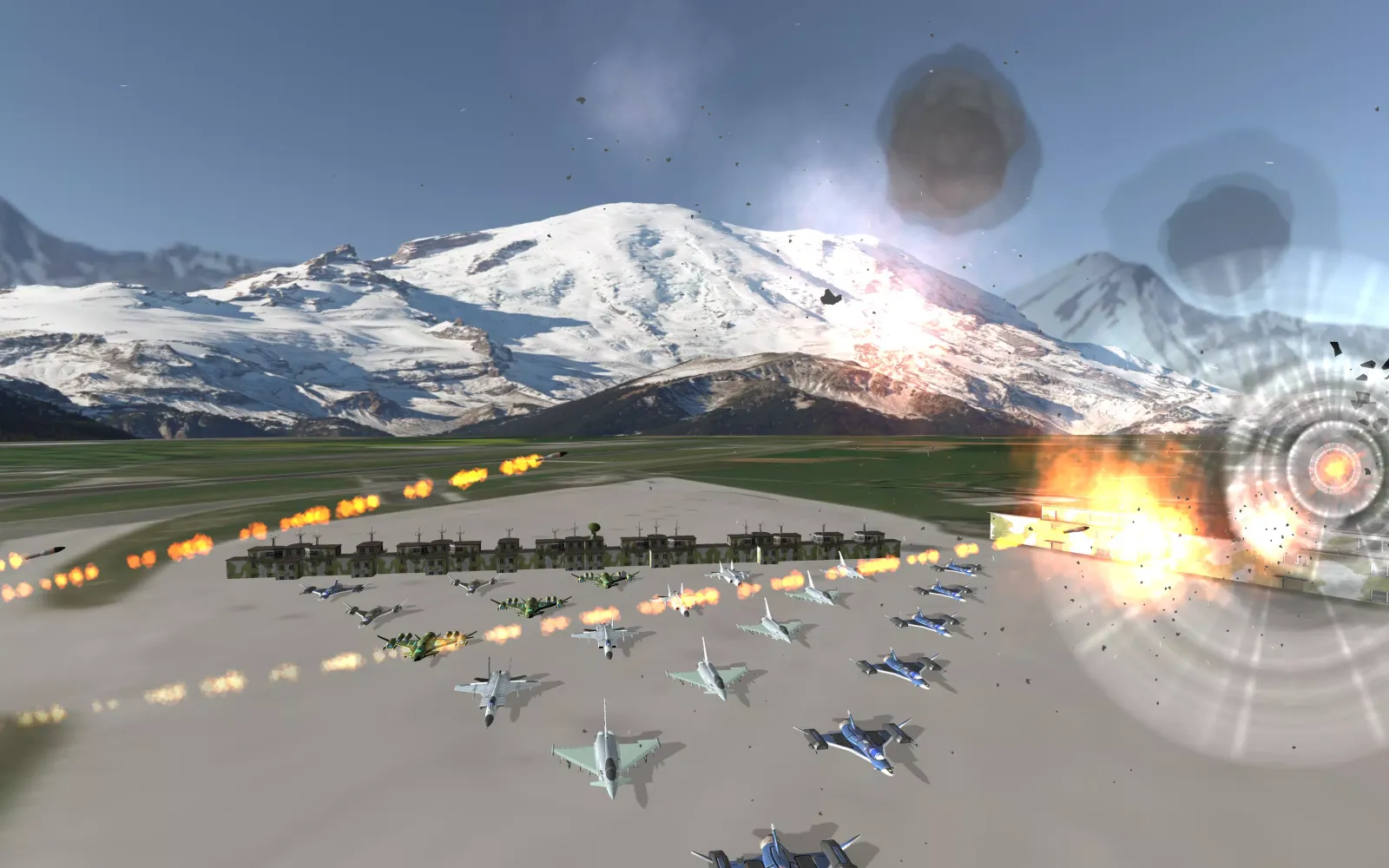 Air Force Missile war game Screenshots
