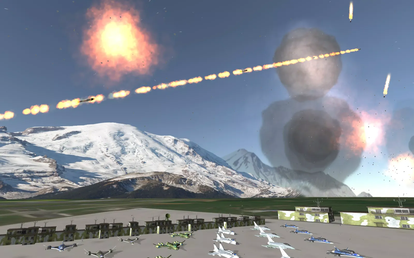 Air Force Missile war game Screenshots