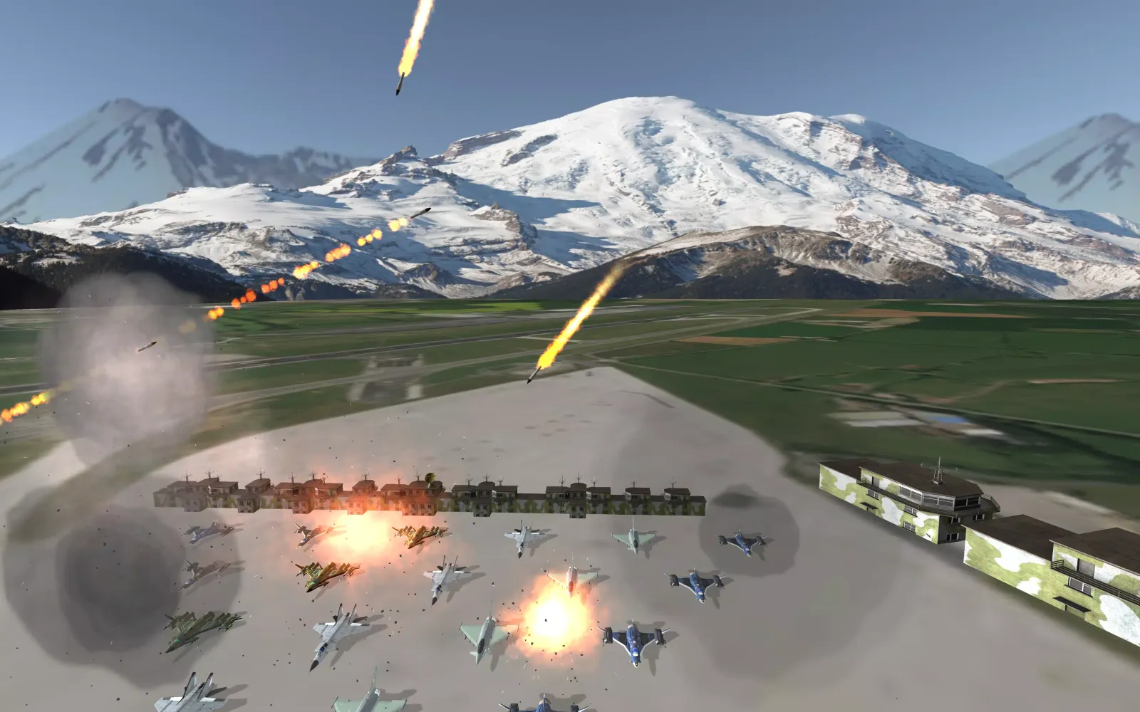 Air Force Missile war game Screenshots