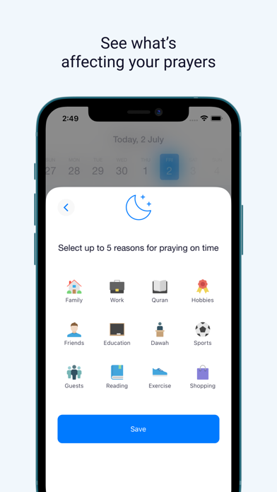 Daily Deeds: Prayer tracker Screenshots