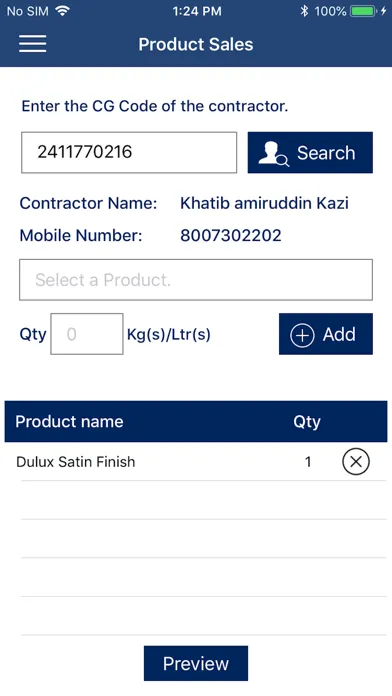 Dulux Dealer Screenshots