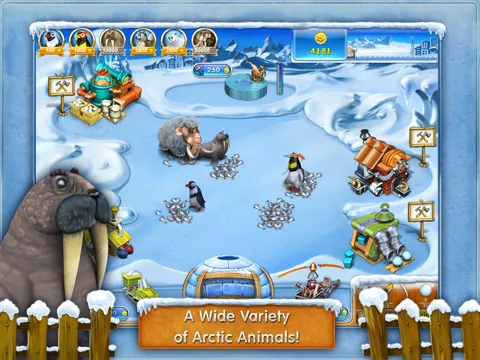 Farm Frenzy 3 – Ice Domain HD (Free) iPad  স্ক্রিনশট