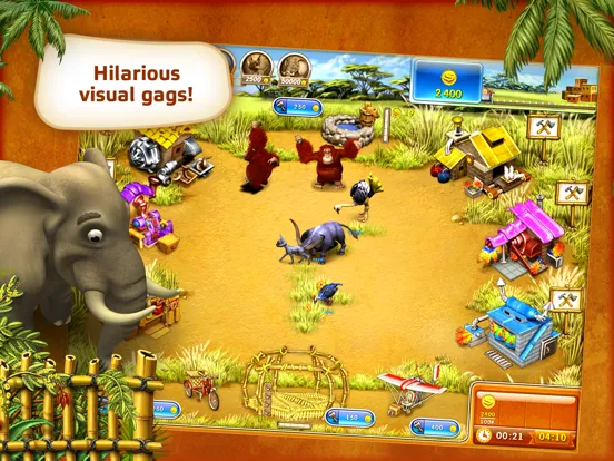 Farm Frenzy 3 MadagascarHDLite iPad  سکرین شاٹس