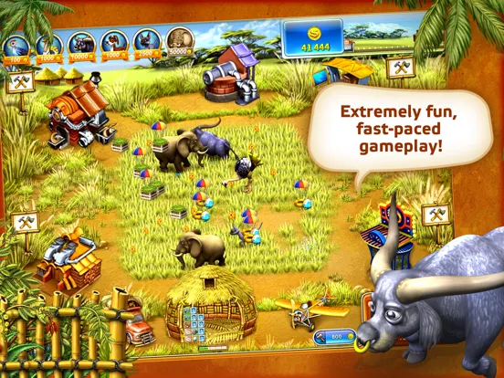 Farm Frenzy 3 MadagascarHDLite iPad  سکرین شاٹس