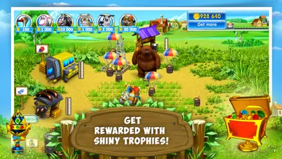 Capturas de tela do Farm Frenzy 3: Village Lite