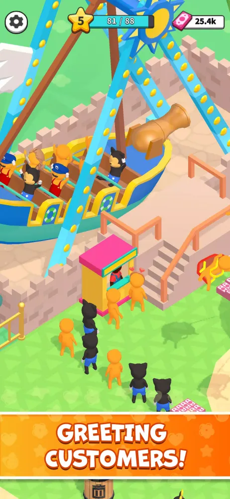 Awesome Park : Idle Game Screenshots