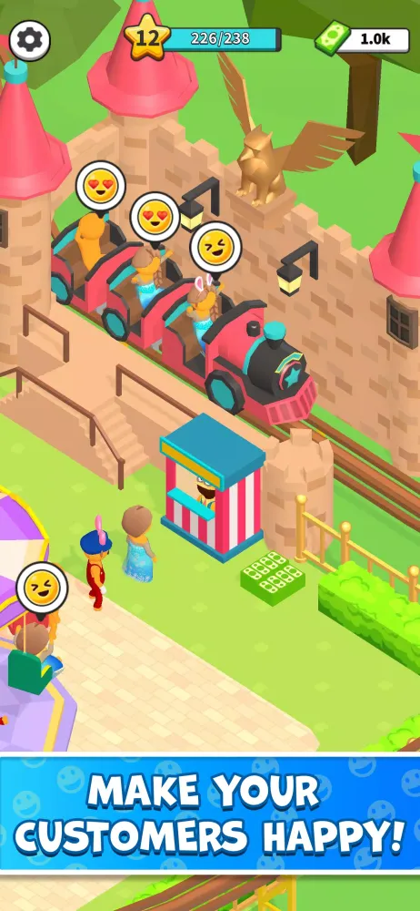 Awesome Park : Idle Game Screenshots