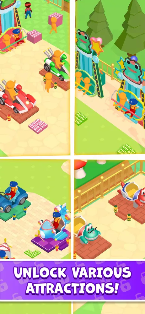 Awesome Park : Idle Game Screenshots
