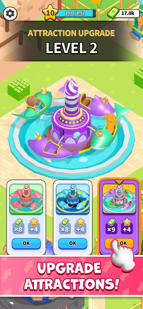 Awesome Park : Idle Game Screenshots