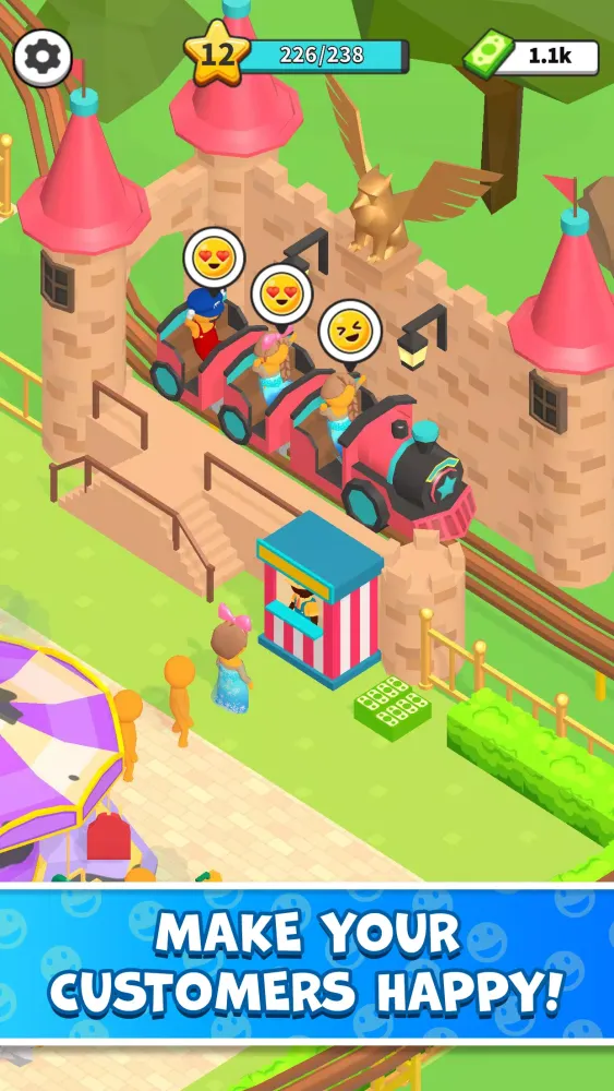 Awesome Park : Idle Game Screenshots