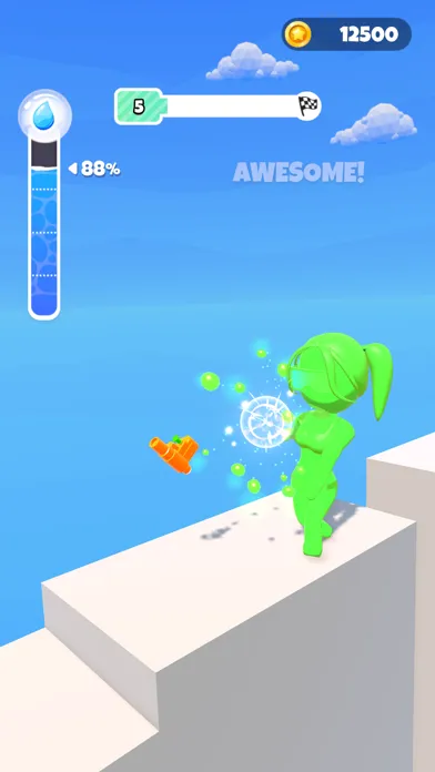ภาพหน้าจอของ Water Gun Blast