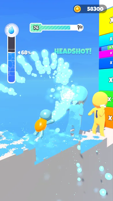 ภาพหน้าจอของ Water Gun Blast
