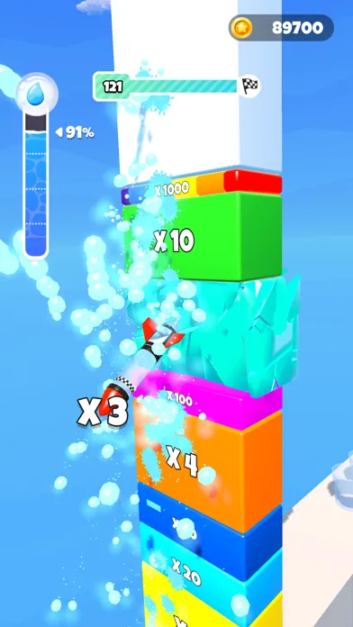 ภาพหน้าจอของ Water Gun Blast