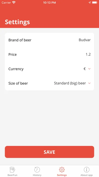 Скриншоты BeerFun - Beer Counter