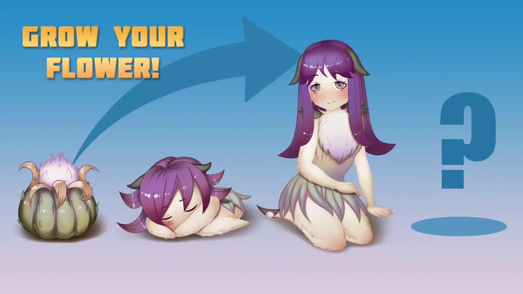 Ảnh chụp màn hình của Flower Girls Tamagotchi Anime