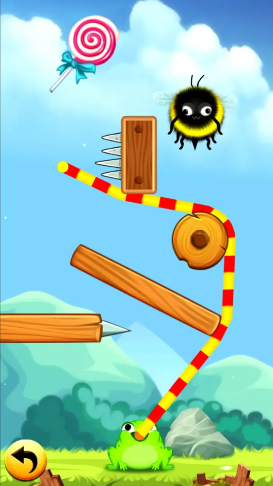 Zrzuty ekranu Stretchy Tongue Thief Puzzle