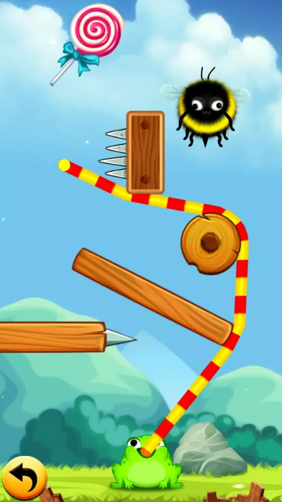 Zrzuty ekranu Stretchy Tongue Thief Puzzle