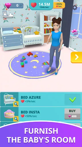Baby & Mom 3D - Pregnancy Sim应用截图