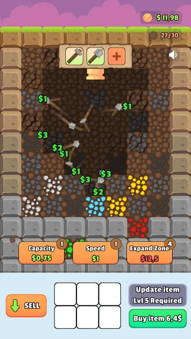 Zrzuty ekranu Coin Picker - Mining Clicker