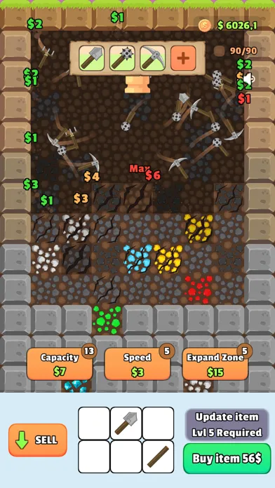 Zrzuty ekranu Coin Picker - Mining Clicker