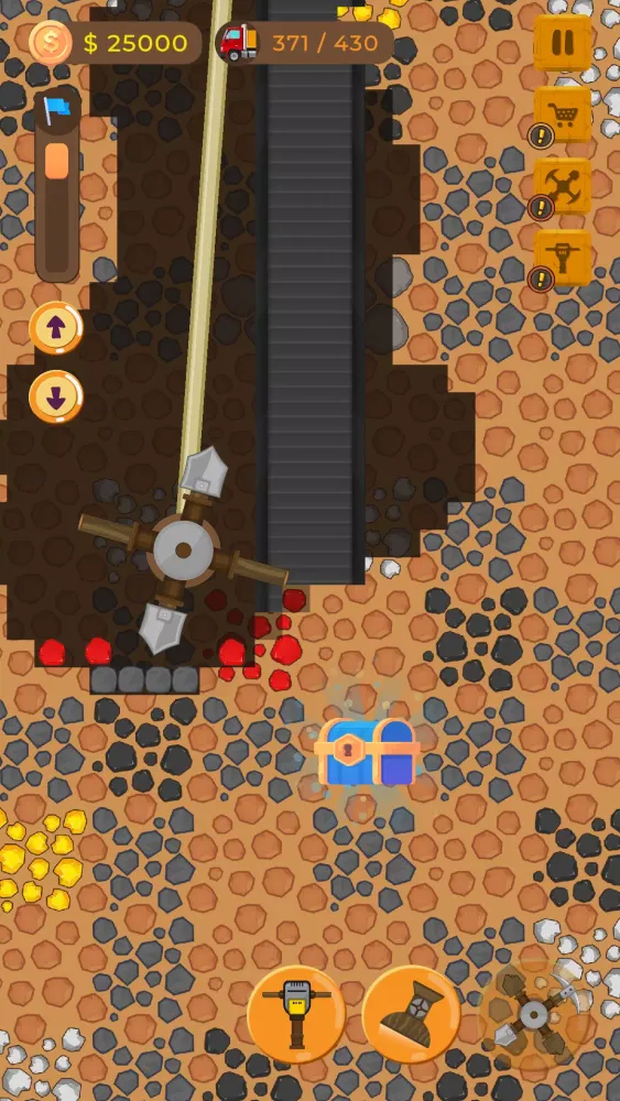 Capturas de tela do Craft Drill