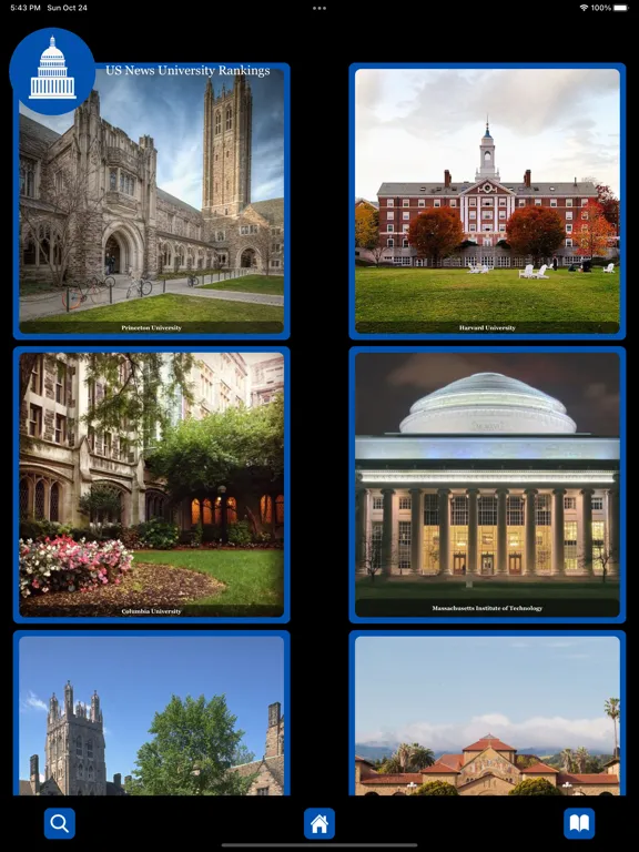 College Capital iPad  স্ক্রিনশট