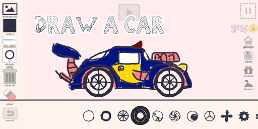 Draw Your Car - Create Build a Screenshots