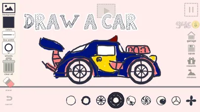 Tangkapan layar Draw Your Car - Make Your Game