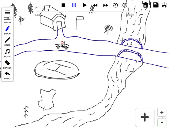Tangkapan skrin Line Driver - Draw and Ride iPad 