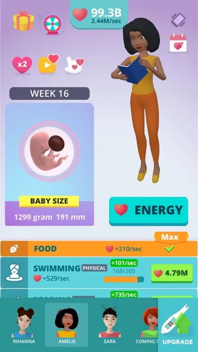 Baby & Mom Idle Life Simulator スクリーンショット
