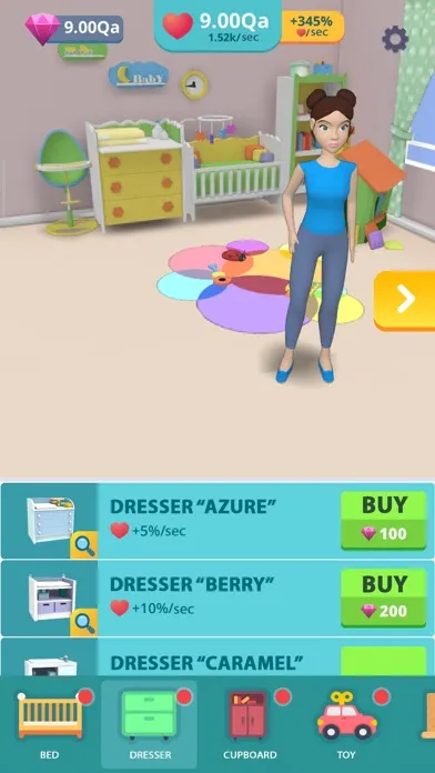 Baby & Mom Idle Life Simulator スクリーンショット