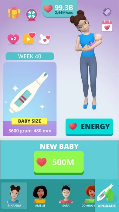 Baby & Mom Idle Life Simulator スクリーンショット