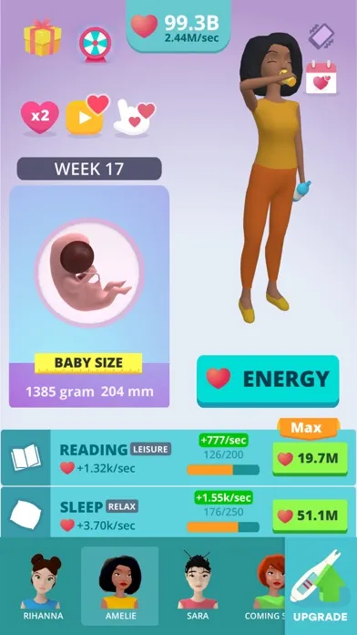 Baby & Mom Idle Life Simulator スクリーンショット