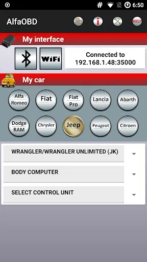 AlfaOBD Screenshots