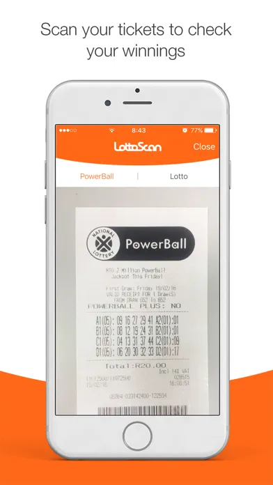تصاویر LottoScan – SA Lotto and Powerball checker