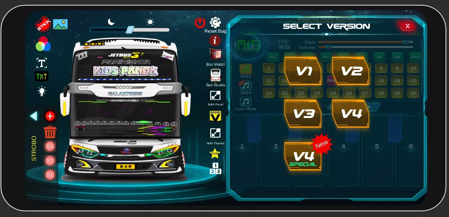 Bus Telolet Pianika V24 Screenshots