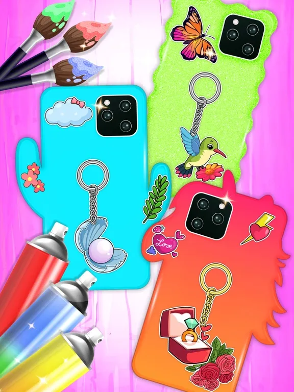 Скриншоты Phone Case DIY: Tie Dye Game iPad 