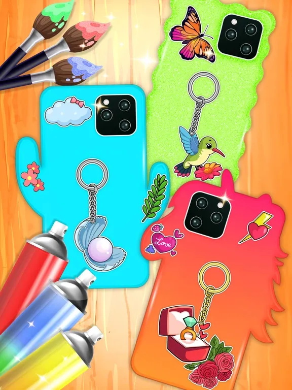 Скриншоты Phone Case DIY: Tie Dye Game iPad 