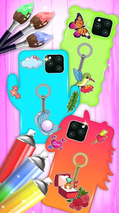 Скриншоты Phone Case DIY: Tie Dye Game