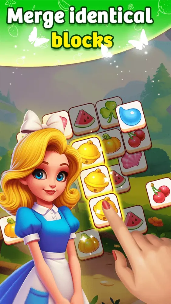 Screenshot di Alice's Tile Story: Garden