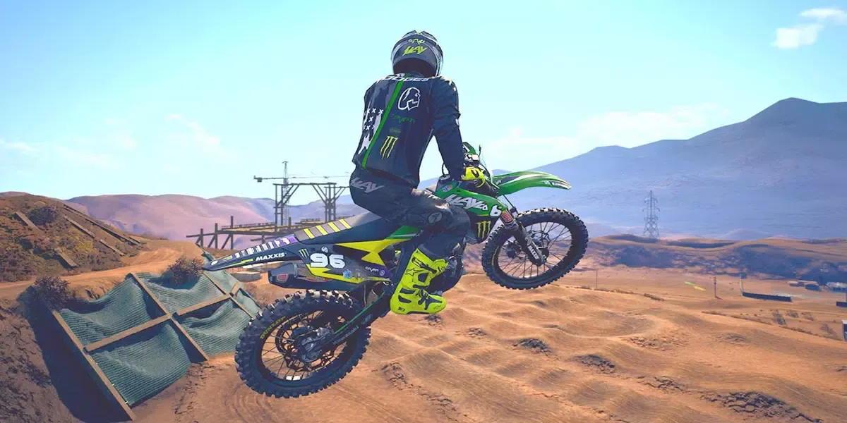 Tangkapan skrin Dirt MX Bikes KTM Motocross 3D